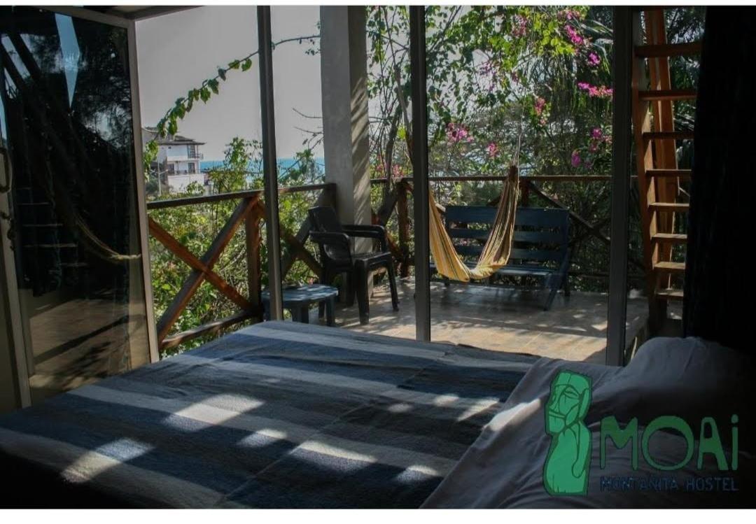 Hostal Moai Montañita Eksteriør bilde